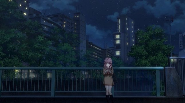 Bridge chat at night